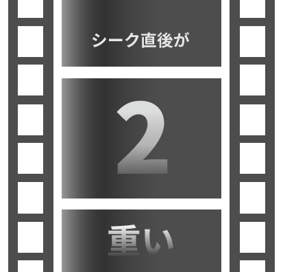 プレビューの再生が遅い・重い