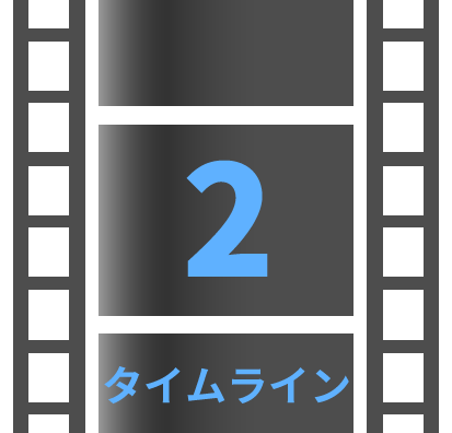 AviUtl2のタイムラインの使い方