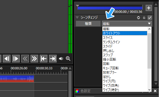 暗転、ホワイトアウト