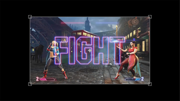 動画を読み込んだら画面の周りに黒い部分ができた