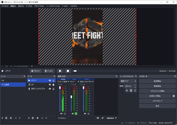 プレビュー画面、拡大