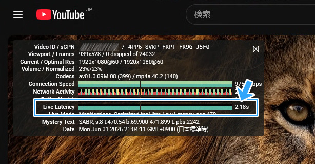 Live Latency