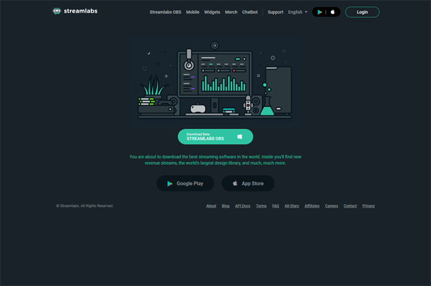 Streamlabs Obsで注目すべき機能と 本体の導入手順 新 Vipで初心者がゲーム実況するには